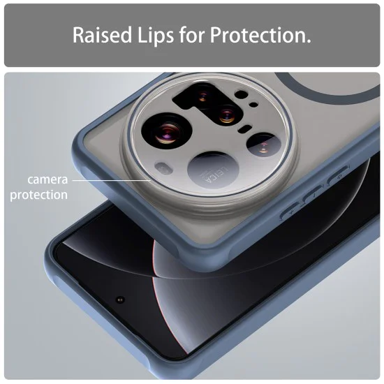 Калъф за Xiaomi 15 Ultra - HaloFrost II MagSafe - Тъмно Blue