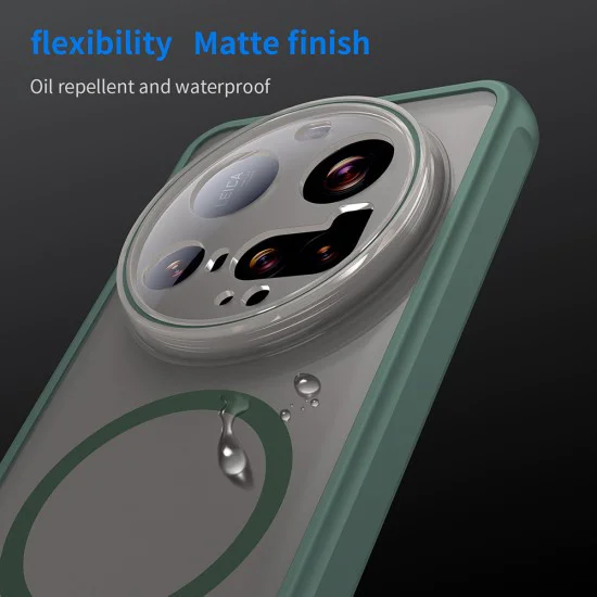 Калъф за Xiaomi 15 Ultra - HaloFrost II MagSafe - Зелен