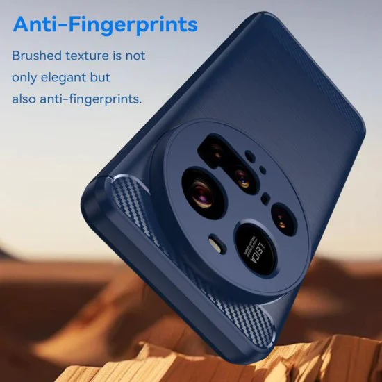 Калъф за Xiaomi 15 Ultra - Techsuit - Carbon Silicone - Blue