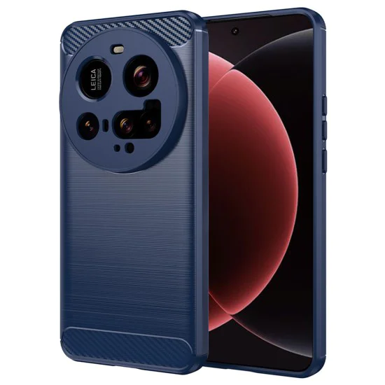 Калъф за Xiaomi 15 Ultra - Techsuit - Carbon Silicone - Blue