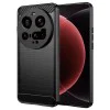 Калъф за Xiaomi 15 Ultra - Techsuit - Carbon Silicone - Черен