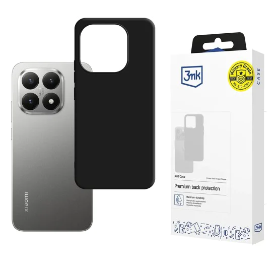Калъф за Xiaomi 15T - 3mk Matt Case - Черен
