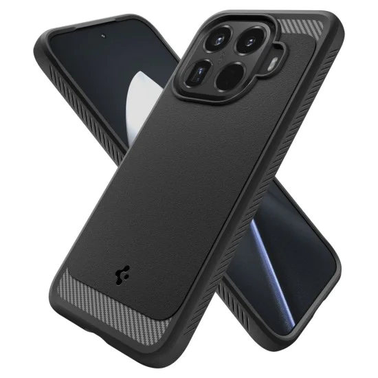Калъф за Xiaomi 15T Pro - Rugged Armor - Spigen - Черен