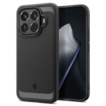 Калъф за Xiaomi 15T Pro - Rugged Armor - Spigen - Черен