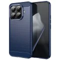 Калъф за Xiaomi 15T Pro - Techsuit - Carbon Silicone - Син