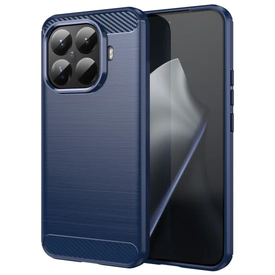 Калъф за Xiaomi 15T Pro - Techsuit - Carbon Silicone - Син