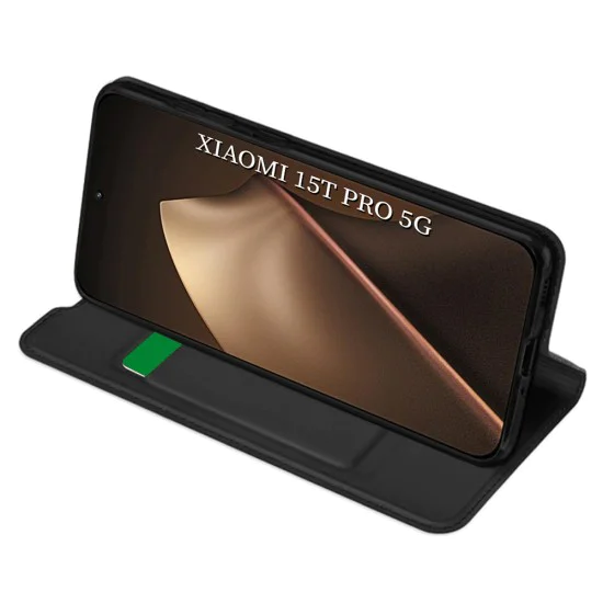 Калъф за Xiaomi 15T Pro - Techsuit - Magskin Book - Черен