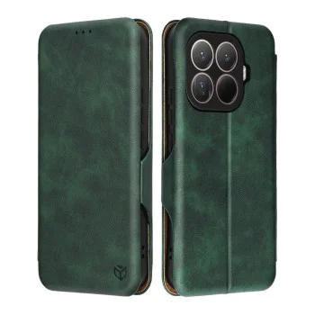 Калъф за Xiaomi 15T Pro - Techsuit - Safe Wallet Plus - Зелен