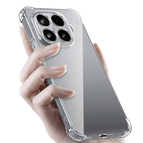 Калъф за Xiaomi 15T Pro - Techsuit - Shockproof Clear Silicone - Прозрачен