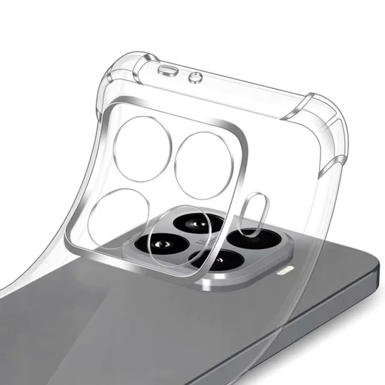 Калъф за Xiaomi 15T Pro - Techsuit - Shockproof Clear Silicone - Прозрачен