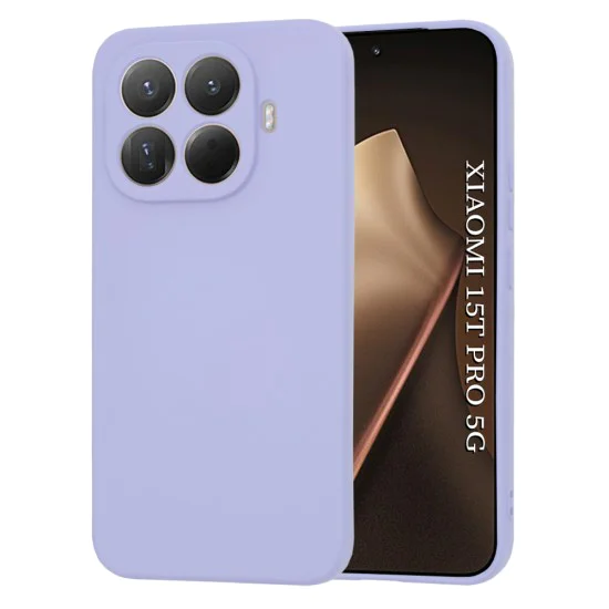 Калъф за Xiaomi 15T Pro - Techsuit SoftFlex - Светлолилав