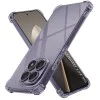 Калъф за Xiaomi 15T - Shockproof Clear Silicone - Techsuit - Черен дим
