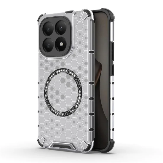 Калъф за Xiaomi 15T - Techsuit HoneyComb Shield MagSafe - Бял
