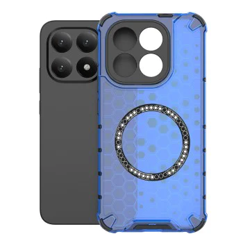 Калъф за Xiaomi 15T - Techsuit HoneyComb Shield MagSafe - Син