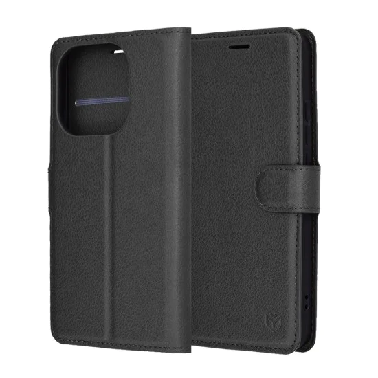 Калъф за Xiaomi 15T - Techsuit - Leather Folio - Черен
