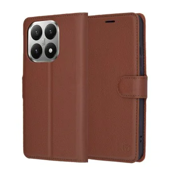Калъф за Xiaomi 15T - Techsuit - Leather Folio - Кафяв