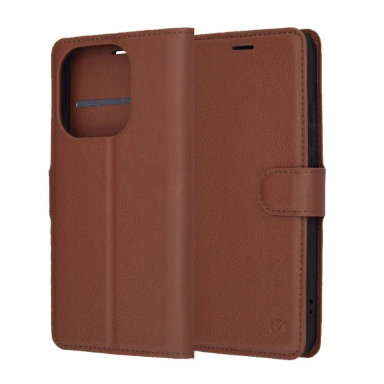 Калъф за Xiaomi 15T - Techsuit - Leather Folio - Кафяв