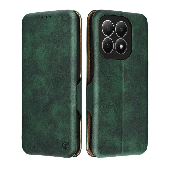 Калъф за Xiaomi 15T - Techsuit - Safe Wallet Plus - Зелен