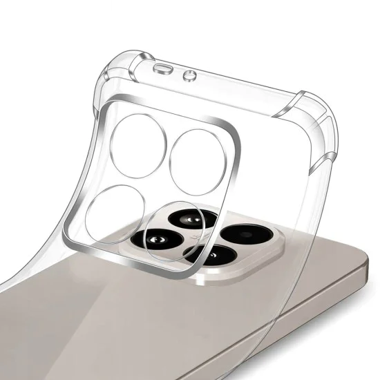 Калъф за Xiaomi 15T - Techsuit - Shockproof Clear Silicone - Прозрачен