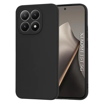 Калъф за Xiaomi 15T - Techsuit SoftFlex - Черно