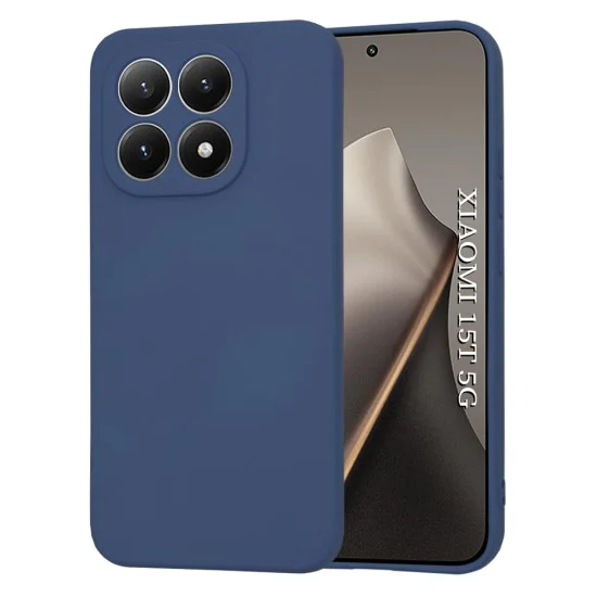 Калъф за Xiaomi 15T - Techsuit SoftFlex - Тъмносин