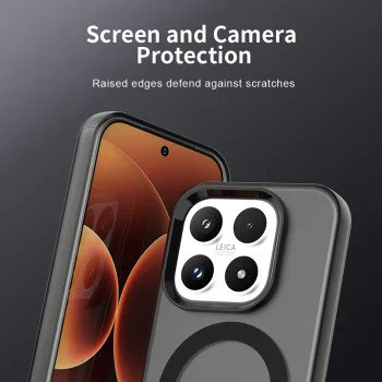 Калъф за Xiaomi 17 - CandyCase MagSafe - Techsuit - Черен