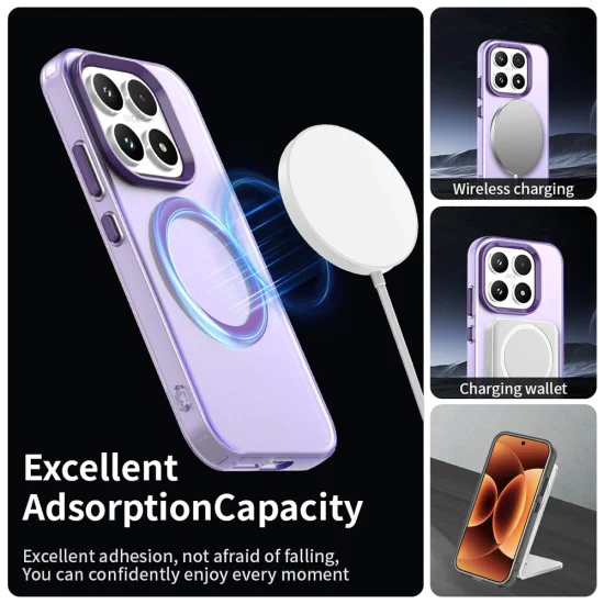 Калъф за Xiaomi 17 - CandyCase MagSafe - Techsuit - Лилав