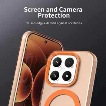 Калъф за Xiaomi 17 - CandyCase MagSafe - Techsuit - Оранжев