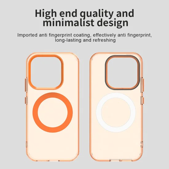 Калъф за Xiaomi 17 - CandyCase MagSafe - Techsuit - Оранжев