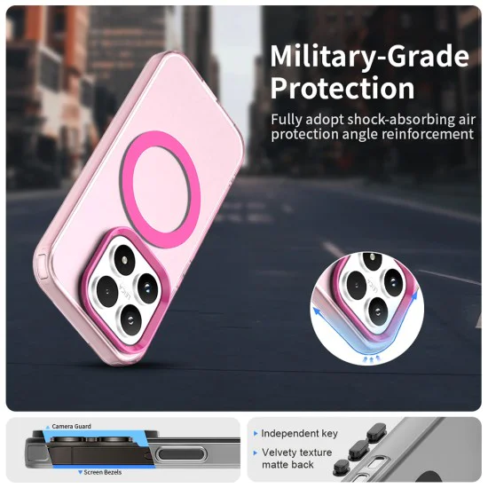 Калъф за Xiaomi 17 - CandyCase MagSafe - Techsuit - Розов