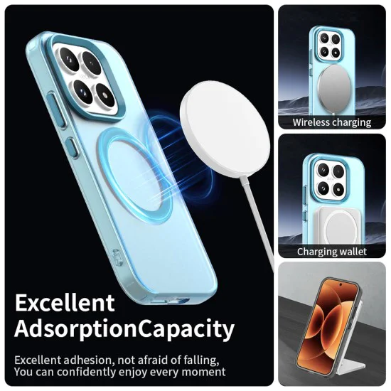 Калъф за Xiaomi 17 - CandyCase MagSafe - Techsuit - Син