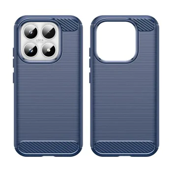 Калъф за Xiaomi 17 - Carbon Silicone - Techsuit - Син