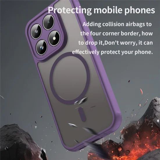 Калъф за Xiaomi 17 - HaloFrost II MagSafe - Techsuit - Лилав
