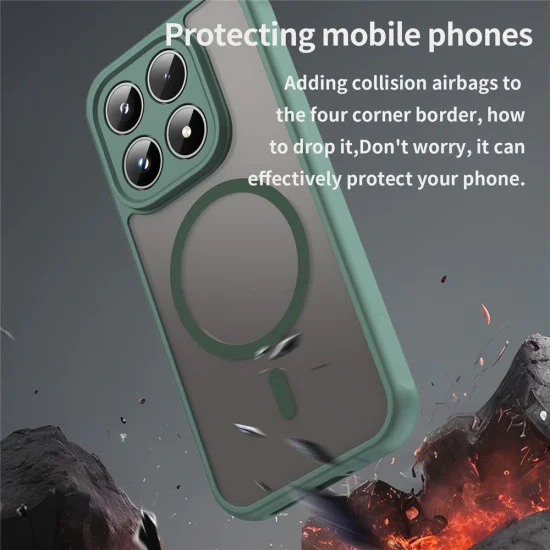 Калъф за Xiaomi 17 - HaloFrost II MagSafe - Techsuit - Зелен