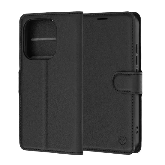 Калъф за Xiaomi 17 - Leather Folio - Techsuit - Черен