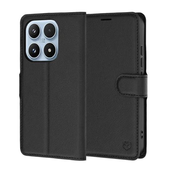 Калъф за Xiaomi 17 - Leather Folio - Techsuit - Черен