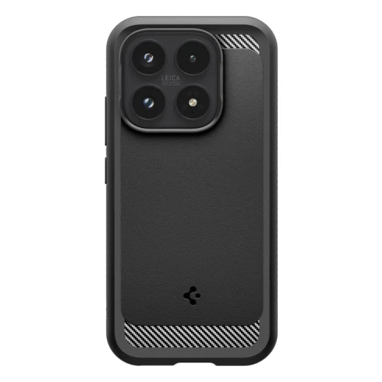 Калъф за Xiaomi 17 - Rugged Armor - Spigen - Матово черен