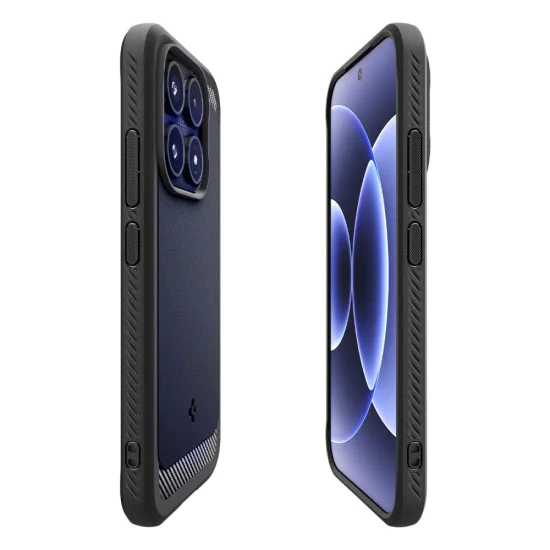 Калъф за Xiaomi 17 - Rugged Armor - Spigen - Матово черен