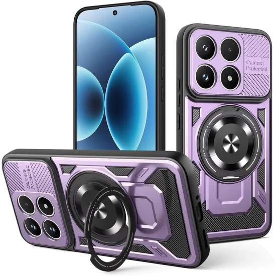 Калъф за Xiaomi 17 - RuggedCam - Techsuit - Лилав