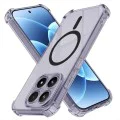 Калъф за Xiaomi 17 - Shockproof Clear Silicone MagSafe - Techsuit - Матово черен