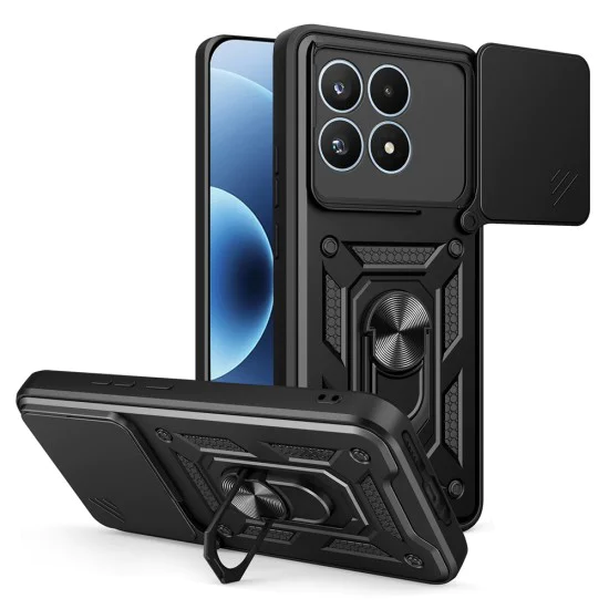 Калъф – Xiaomi 17 – Techsuit CamShield Series – Черен