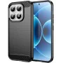 Калъф за Xiaomi 17 - Techsuit - Carbon Silicone - Черен