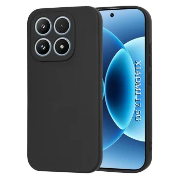 Калъф за Xiaomi 17 - Techsuit SoftFlex - Черен