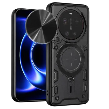 Калъф за Xiaomi 17 Ultra - CamGuard Pro - Techsuit - Черен