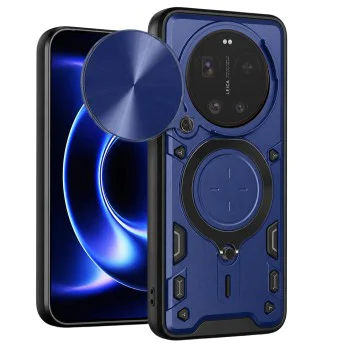 Калъф за Xiaomi 17 Ultra - CamGuard Pro - Techsuit - Син