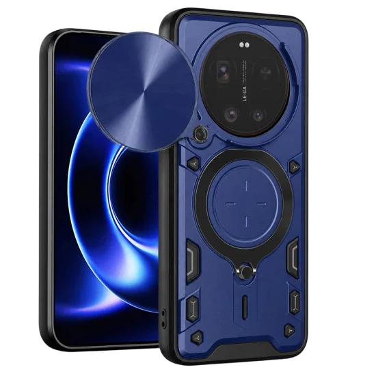 Калъф за Xiaomi 17 Ultra - CamGuard Pro - Techsuit - Син