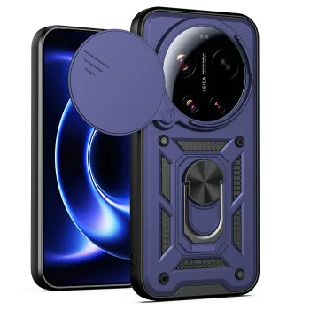 Калъф за Xiaomi 17 Ultra - CamShield Series - Techsuit - Син