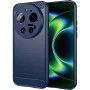 Калъф за Xiaomi 17 Ultra - Carbon Silicone - Techsuit - Син