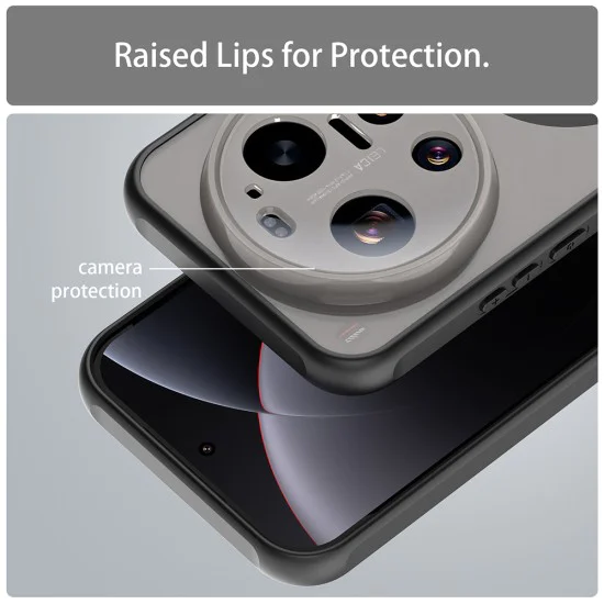 Калъф за Xiaomi 17 Ultra - HaloFrost II MagSafe - Techsuit - Черен