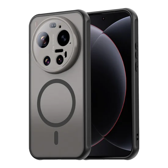 Калъф за Xiaomi 17 Ultra - HaloFrost II MagSafe - Techsuit - Черен